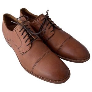 Warfield & Grand Daniel Oxford Leather Cap Toe Dress Shoes Men’s Size 11.5